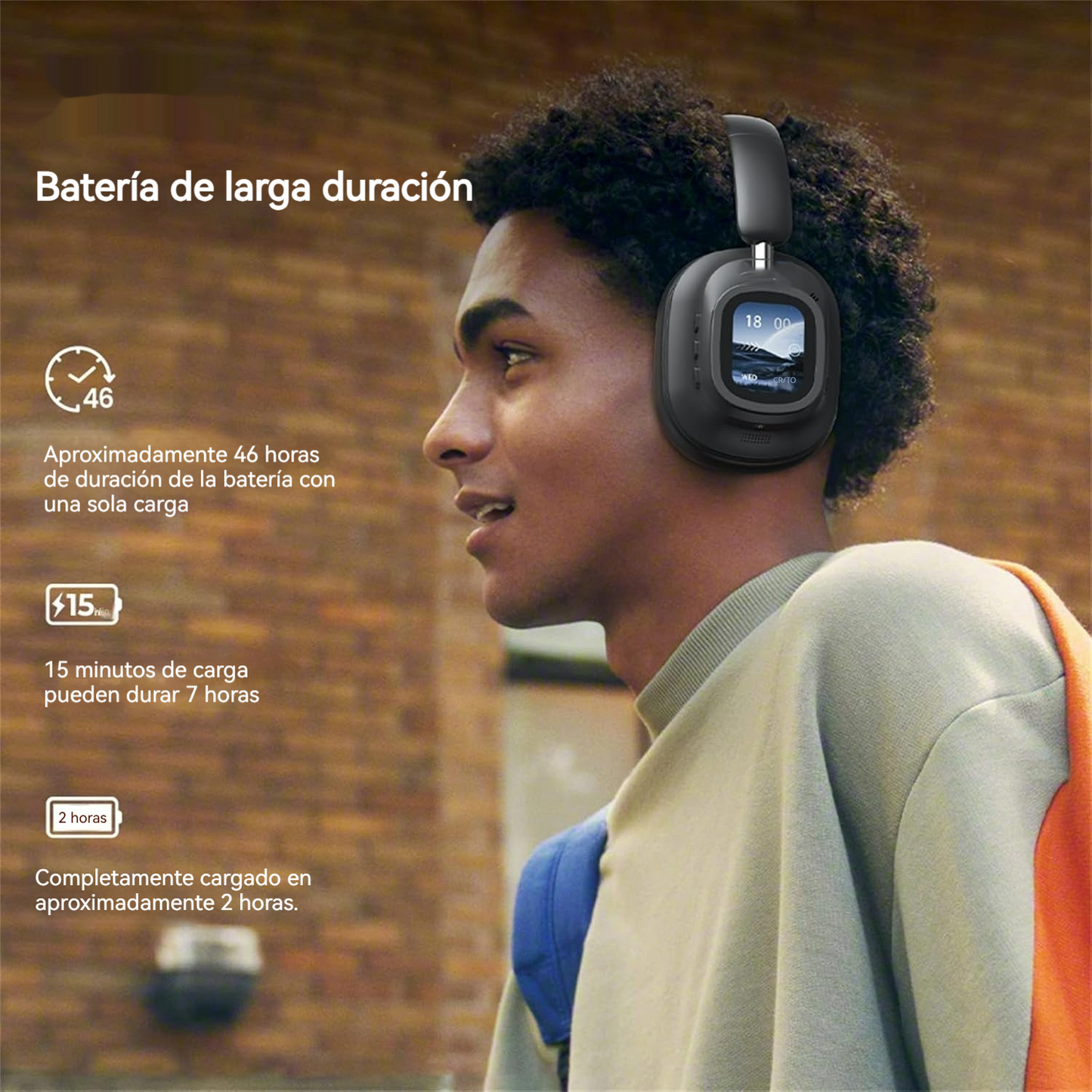 Auriculares Bluetooth 5.4 ANC