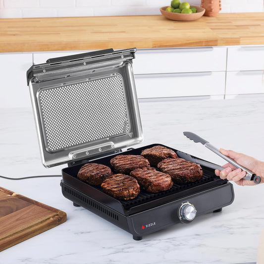 Parrilla y plancha de interior eléctrica