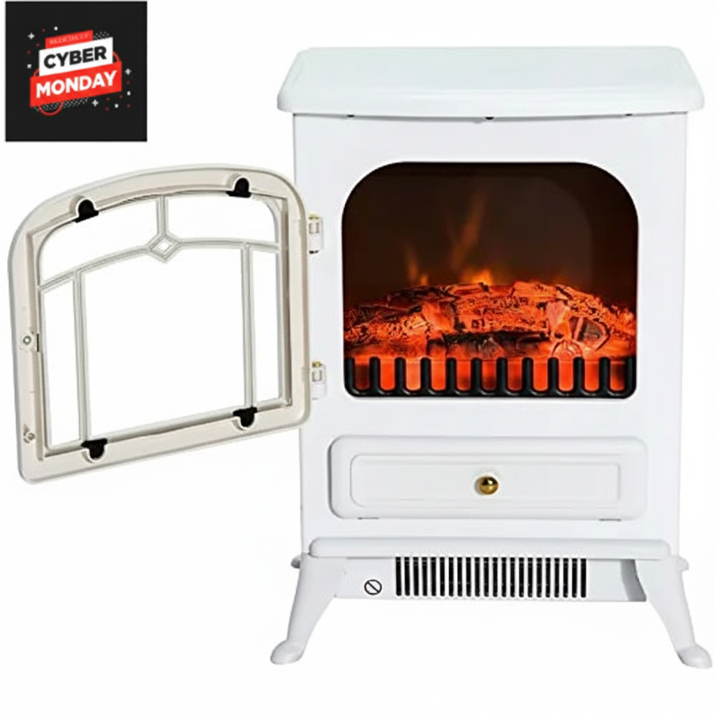 Calefactor de Chimenea Eléctrica